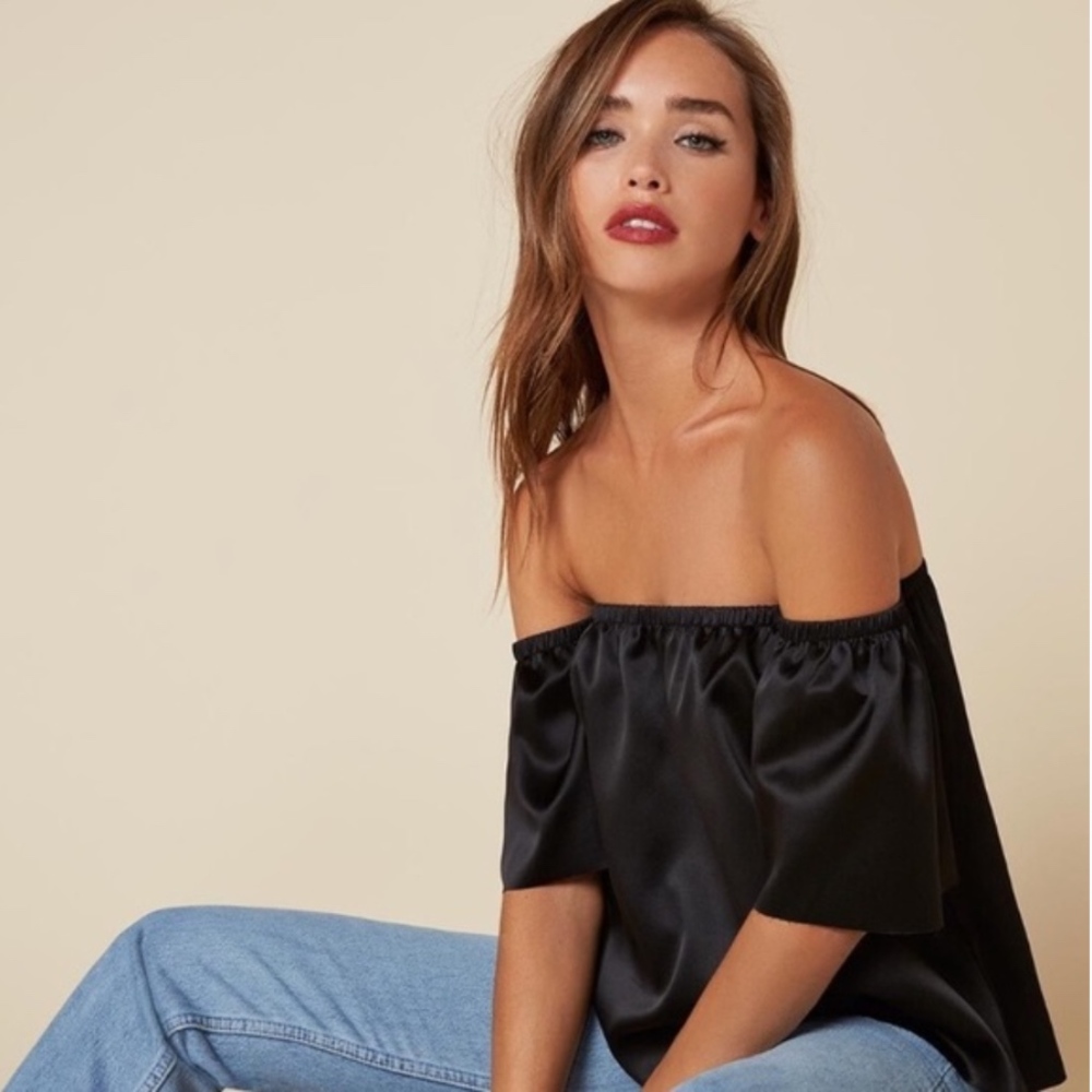 Reformation SILK Top - Picture 2 of 3